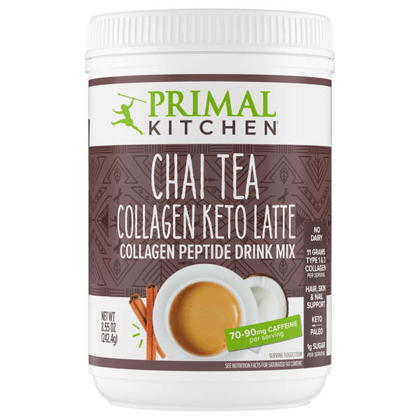 What's Inside Chai‌ ‌Tea‌ ‌Collagen‌ ‌Keto‌ ‌Latte‌ - 8.5 oz